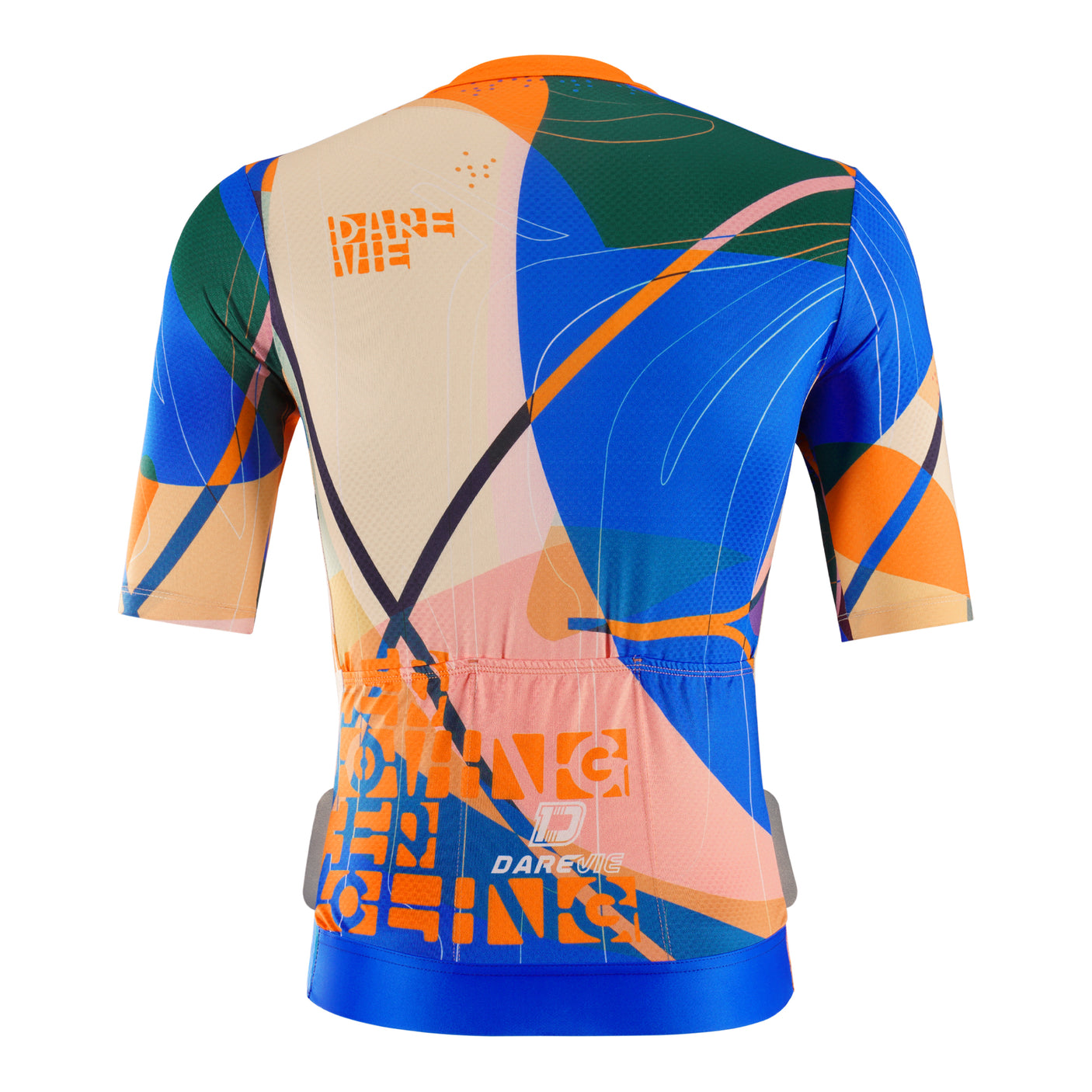 Monument Jersey Azul con Naranja