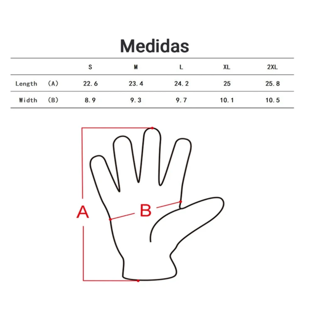 Guantes Dedos Cubiertos Darevie