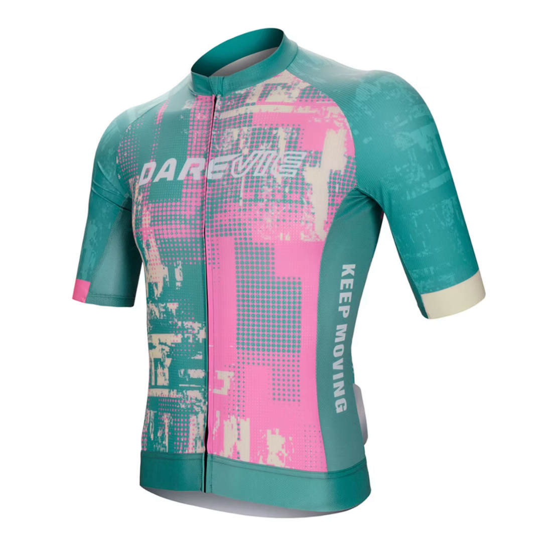 Jersey Darevie Verde con Rosa