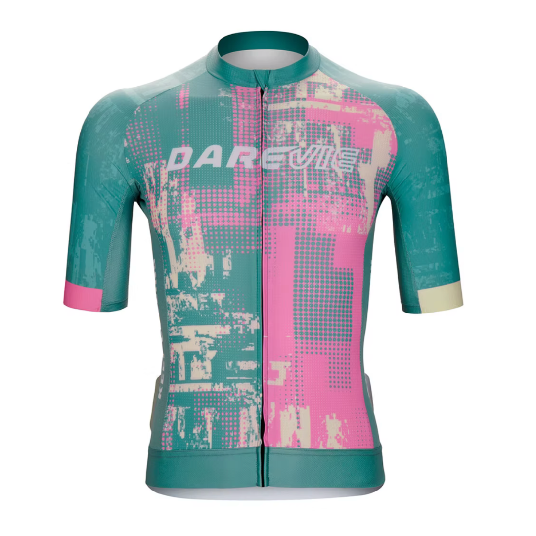 Jersey Darevie Verde con Rosa