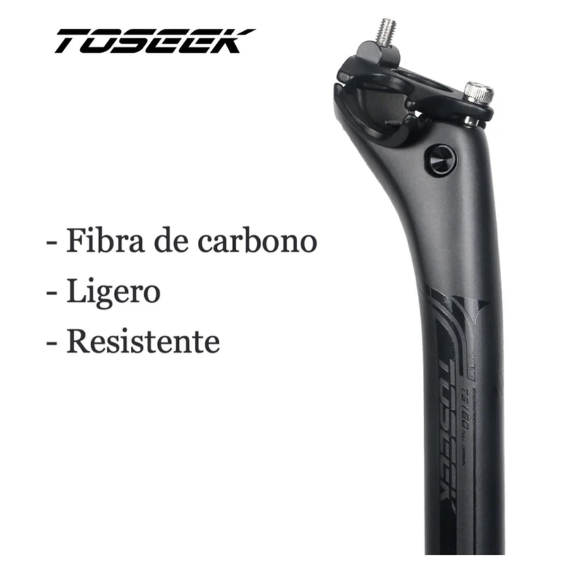 Tubo de carbono para asiento