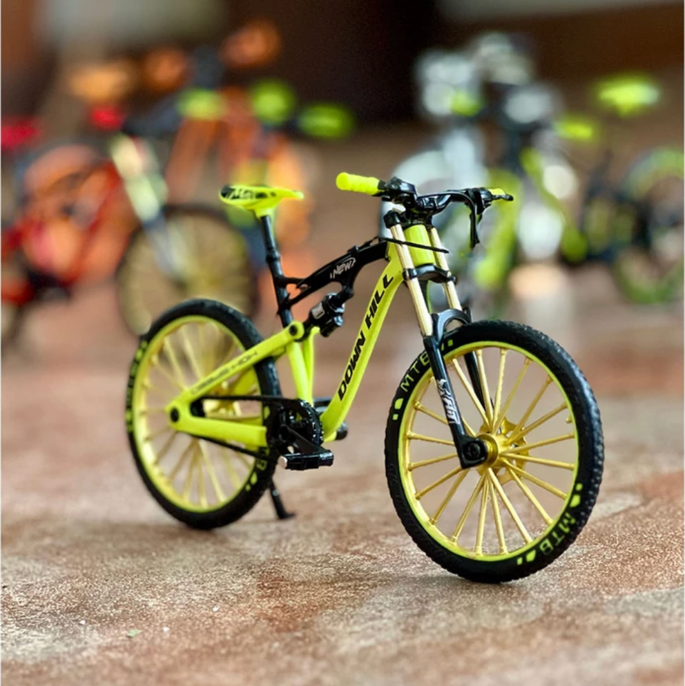 Bicicleta a Escala Modelo 1 MTB Amarilla