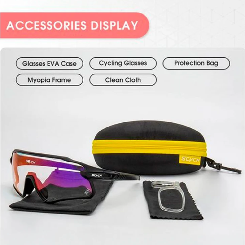Lentes Color Tornasol Marco Multicolor