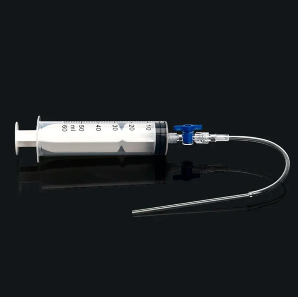 Inyector de líquido tubeless