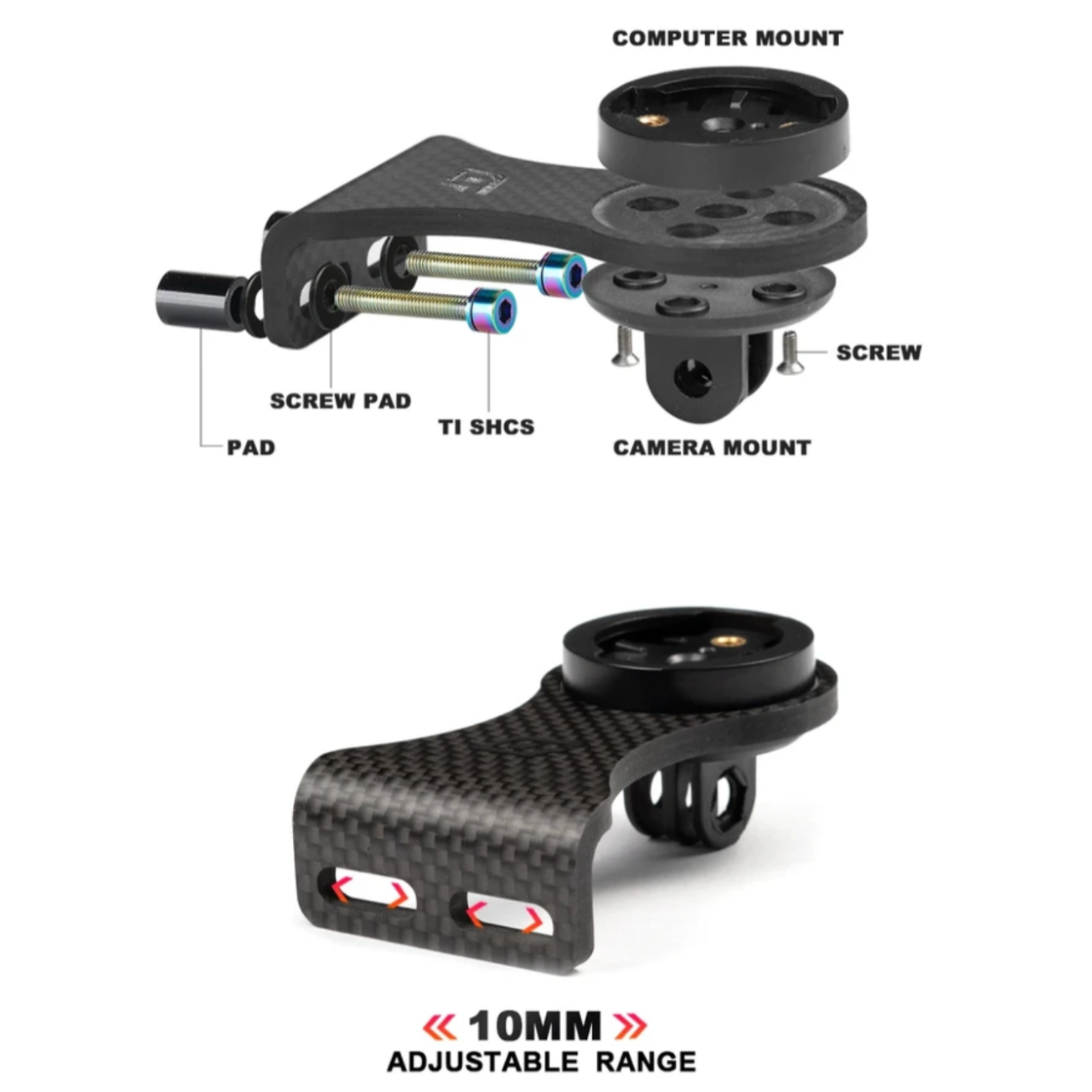 Base de Carbono OGEVKIN para Ciclocomputador