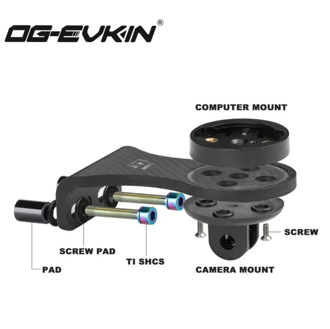 Base de Carbono OGEVKIN para Ciclocomputador