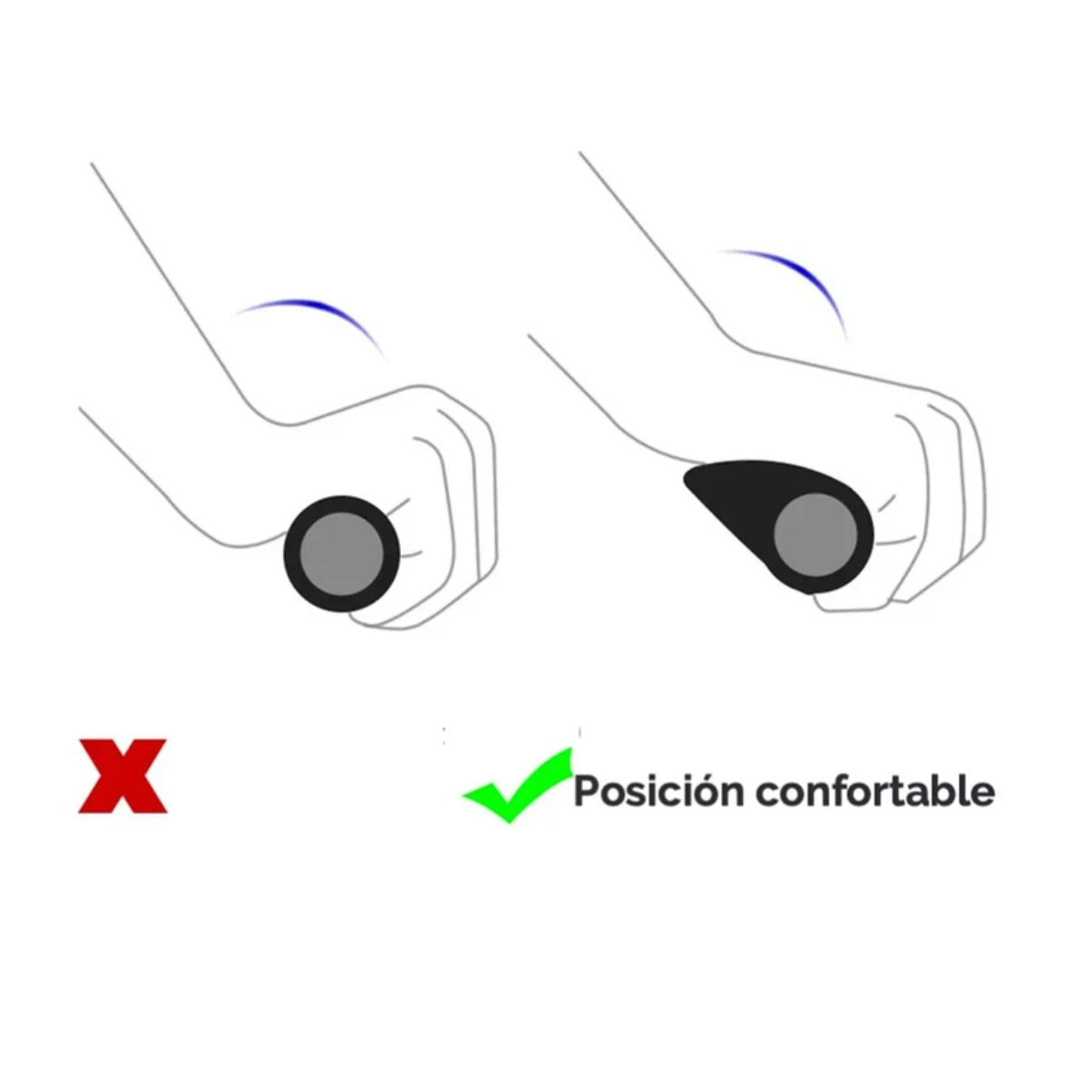 Empuñaduras Ergonómicas para MTB
