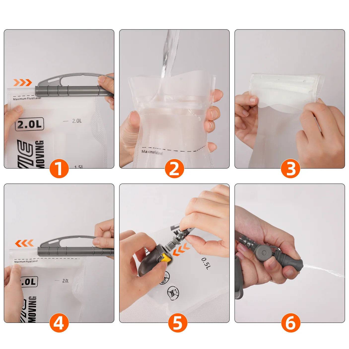 Bolsa de agua 2 litros
