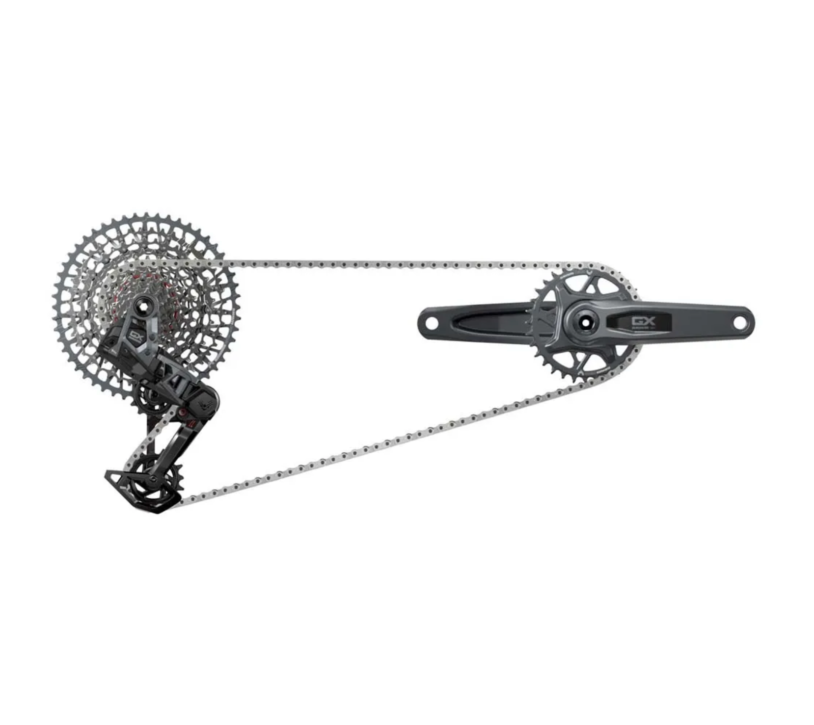 Transmisión Sram GX T-Type Eagle AXS